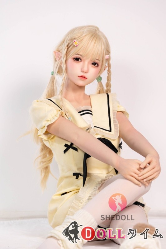 148cm Dカップ 艾琳2.0ヘッド SHEDOLL ｜金髪白ストッキング美少女ラブドール