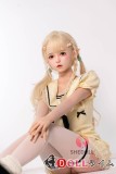 148cm Dカップ 艾琳2.0ヘッド SHEDOLL ｜金髪白ストッキング美少女ラブドール