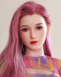 MDDOLL 166(C)cm Dカップ M12ヘッド シリコン製ラブドール 白いシースルーシャツを着た美しいドール