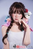 Enyaヘッドのリアルな美少女ドール 花の装飾