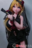 Elsa Babe 148cm S/M/L胸型 RAD045望月利世ヘッド シリコン製 黒ドレス舞姫ラブドール｜美艷リアルドール