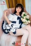 Doll Senior 148cm Cカップ 弥耶（Miye）ヘッド  TPE/シリコン材質選択可能 ブラック＆ホワイトドレス＆ホワイトストッキング 大小姐タイプ ラブドール