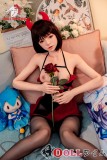 Doll Senior 165cm  Bカップ 美咲ヘッド シリコン製 黒ストッキングの小悪魔美女ラブドール