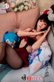 セクシーな黒ストッキングを履いた小悪魔ラブドール