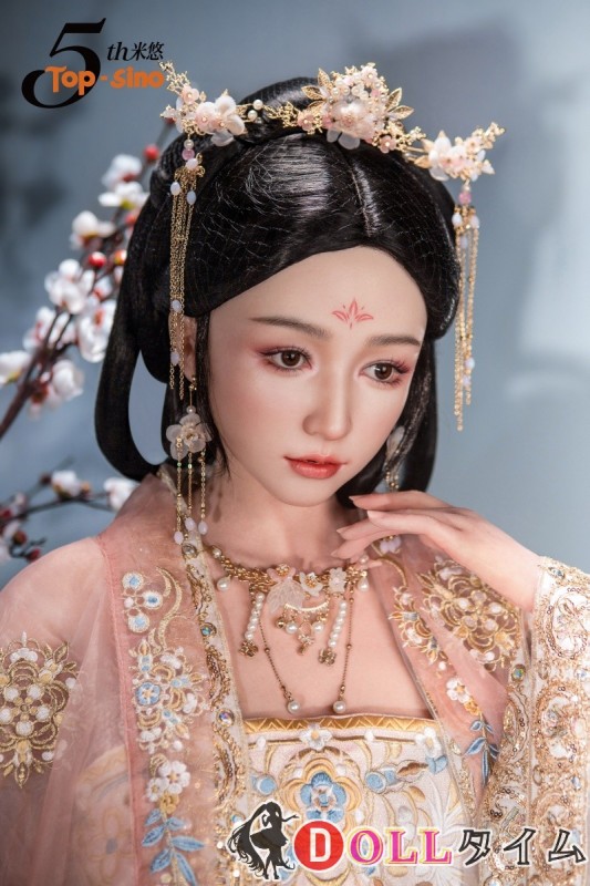 【アートワークカスタム版】TOP-SINO 162cm Gカップ T1Dヘッド シリコン製 華麗な漢服を纏う唐代女神ラブドール