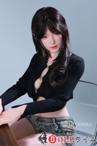 LACEDOLL 168cm Dカップ 夏沫ヘッド シリコン製 黒色トップスとショートパンツの美麗ラブドール 豊満ボディ