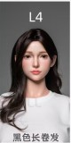 LACEDOLL 168cm Dカップ 夏沫ヘッド シリコン製 黒色トップスとショートパンツの美麗ラブドール 豊満ボディ