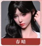 LACEDOLL 168cm Dカップ 暮雪ヘッド シリコン製 黒色軽紗タイトドレスの金髪お姉さん系ラブドール 美麗で可憐