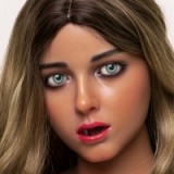 Real Lady 150cm Eカップ R8(ROS)ヘッド シリコン製 褐色肌の欧美風ラブドール セクシーなビキニ姿