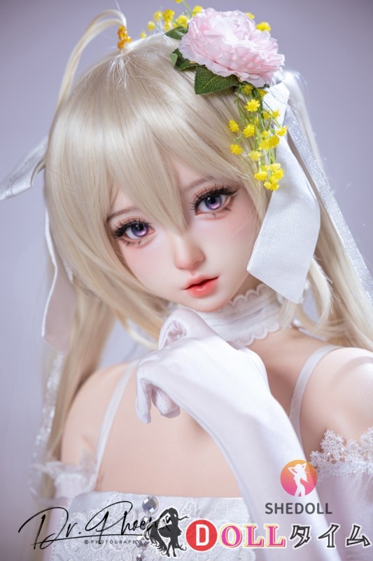 SHEDOLL 156cm Eカップ 熙熙2.0ヘッド シリコン製 白いワンピースと白ストッキングの可愛いラブドール