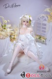 SHEDOLL 156cm Eカップ 熙熙2.0ヘッド シリコン製 白いワンピースと白ストッキングの可愛いラブドール