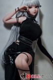 Elsa Babe 148cm S/M/L胸型  AHR020玄羽時子ヘッド  白髪御姐 二次元ラブドール 黒ゴスロリドール