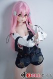 Elsa Babe 148cm S/M/L胸型 RAD007 ヘッド 横谷悠希子 シリコン製 黒サスペンダー付きピンク髪二次元ラブドール 巨乳美少女