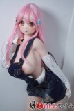Elsa Babe 148cm S/M/L胸型 RAD007 ヘッド 横谷悠希子 シリコン製 黒サスペンダー付きピンク髪二次元ラブドール 巨乳美少女