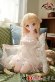 MOZU DOLL 85cm SR級 材質選択可能 金髪 二次元美少女ラブドール｜浅色花柄ワンピース姿の可愛いドール