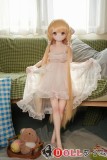 MOZU DOLL 85cm SR級 材質選択可能 金髪 二次元美少女ラブドール｜浅色花柄ワンピース姿の可愛いドール