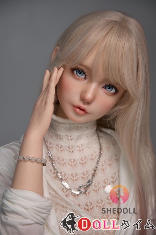 SHEDOLL 148cm Dカップ 沅沅2.0ヘッド シリコン 皮紋付きリアルメイク 金髪美少女ラブドール 高品質ドール