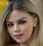 FANREAL 155cm Fカップ Kelly(ROS)ヘッド シリコン製 ピンクビキニ 欧米風ブラウン肌ラブドール