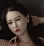 FANREAL 155cm Fカップ Kimmy(ROS)ヘッド シリコン製  ブラックトップ 教師風ラブドール
