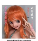 Elsa Babe 144cm Gカップ AHR013月咏彩奈ヘッド シリコン製 黒色露肩トップスと格子スカートの二次元ラブドール