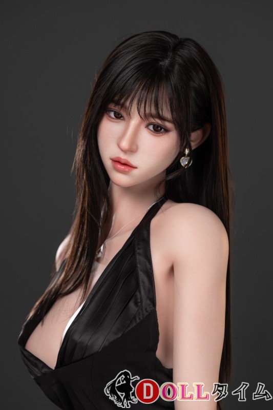 TOP-CY DOLL 168cm Fカップ Zhiminヘッド シリコン製 黒ディープVドレス御姐ラブドール