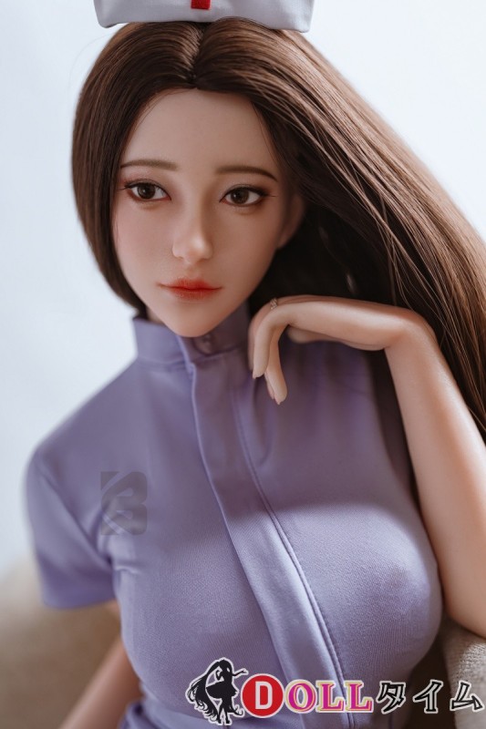 BCDOLL GS76B+G02Aヘッド ナース風ラブドール 紫ナース服と白網タイツ着用