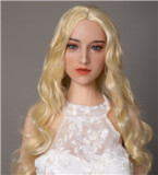 Starpery 163cm Cカップ Asuka Evaヘッド フルシリコン製 白シャツとブルーチェックスカートの援交風美少女ラブドール