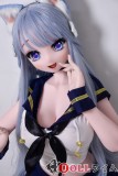 Elsa Babe 140cm Lカップ RAD052 齊藤雪絵ヘッド シリコン製 へそ出しセーラー服の銀髪巨乳ラブドール