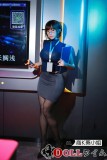 【RSS+版】Top-Sino 162cm Gカップ T21ヘッド TYPE グラビア シリコン製 黒ストッキング御姐ラブドール | 精巧メイク付きリアルドール