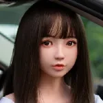 SHEDOLL 145cm Gカップ 熙熙2.0ヘッド 材質選択可能 白シャツ灰色ミニスカ美少女ラブドール
