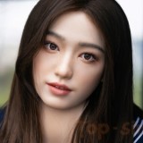 【アートワークカスタム版】Top-Sino 160cm Hカップ T1Dヘッド 巨乳ラブドール | 白背心リアルドール 精巧メイク
