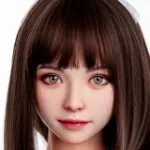 SHEDOLL 145cm Gカップ 熙熙2.0ヘッド 材質選択可能 白シャツ灰色ミニスカ美少女ラブドール
