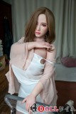 【アートワークカスタム版】Top-Sino 160cm Hカップ T1Dヘッド 巨乳ラブドール | 白背心リアルドール 精巧メイク