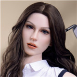 【アートワークカスタム版】Top-Sino 160cm Hカップ T1Dヘッド 巨乳ラブドール | 白背心リアルドール 精巧メイク