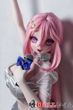 Elsa Babe 140cm Fカップ RAD052 齊藤雪絵ヘッド 材質選択可 銀色ミニスカ粉髪巨乳ラブドール キャバ嬢コス