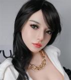 アート技研 Art-doll Novaシリーズ 148cm Dカップ 桃桃ヘッド 白へそ出しトップス白ストッキングお姉さん系ラブドール