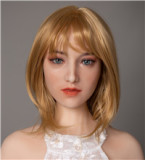 Starpery 165cm Gカップ Haoヘッド シリコン製 白トップス＆ピンクタイトスカート 人妻ラブドール