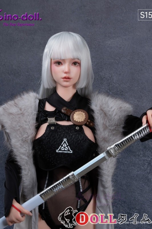 Sino Doll 156cm Eカップ S62ヘッド フルシリコン製 銀髪戦闘服ラブドール｜リアル巨乳ドール