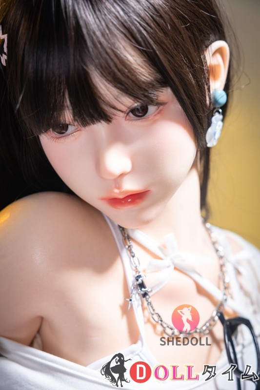 SHEDOLL 168CM Eカップ 楚玥2.0ヘッド 材質選択可能 ラブドール 美少女 白色露肩トップスの魅力的な等身大ドール
