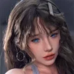 SHEDOLL 168CM Eカップ 楚玥2.0ヘッド 材質選択可能 ラブドール 美少女 白色露肩トップスの魅力的な等身大ドール