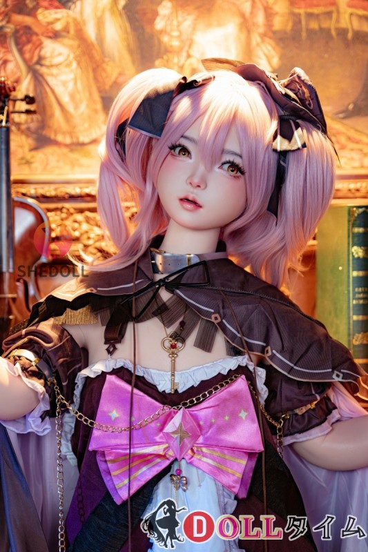 SHEDOLL 152cm AAカップ 洛小夕2.0ヘッド ラブドール コスプレ ピンク髪美少女ドール
