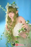 緑のロングドレスを着たエルフ ラブドール 艾莉塔ヘッド
