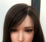 RZR DOLL 160cm Dカップ NO.23ボディ 楚儿ヘッド シリコン製 白ビキニ姿のリアルラブドール 東方美人 Delux-究極版&普通版選択可「R」シリーズ 【膣前庭】構造あり