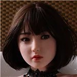 RZR DOLL 160cm Dカップ NO.23ボディ 楚儿ヘッド シリコン製 白オフショル＆格子スカート ラブドール 東方美少女 Delux-究極版&普通版選択可「R」シリーズ 【膣前庭】構造あり
