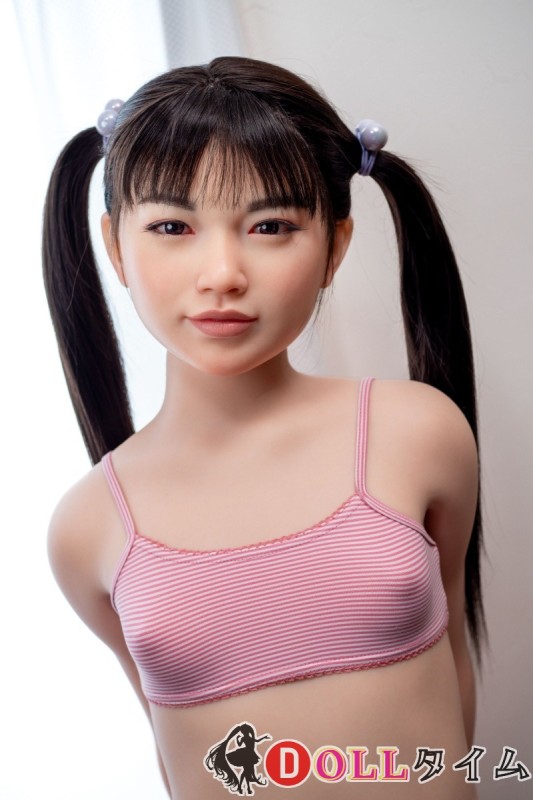 J-cute DOLL 133cm AAカップ AGD07唯ヘッド 材質選択可能 ピンクランジェリー姿のラブドール 貧乳 可愛いアジア美少女