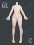 人偶箱庭 Doll Hakoniwa 160cm Eカップ Asebiヘッド シリコンヘッド＋TPEボディ 白いウェディングドレス姿の白髪アニメ風ラブドール