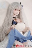 人偶箱庭 Doll Hakoniwa 160cm Eカップ Asebiヘッド シリコンヘッド＋TPEボディ 白いウェディングドレス姿の白髪アニメ風ラブドール