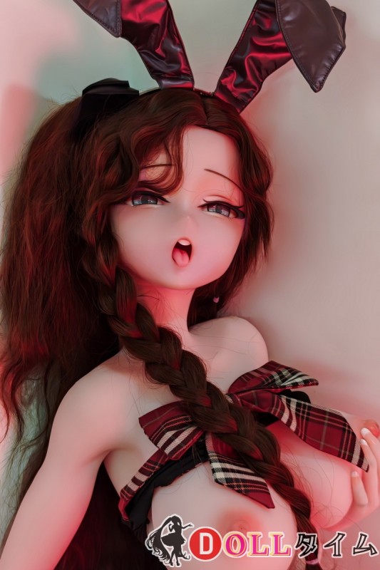 Elsa Babe 144cm Gカップ 岩田光希ヘッド シリコン製 ブラックバニー衣装 アニメ風ラブドール