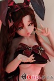 Elsa Babe 144cm Gカップ 岩田光希ヘッド シリコン製 ブラックバニー衣装 アニメ風ラブドール