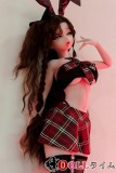 Elsa Babe 144cm Gカップ 岩田光希ヘッド シリコン製 ブラックバニー衣装 アニメ風ラブドール